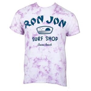 Ron Jon Surf Shop Pensacola Beach FL Distressed Light Crush Tie Dye Unisex Tee